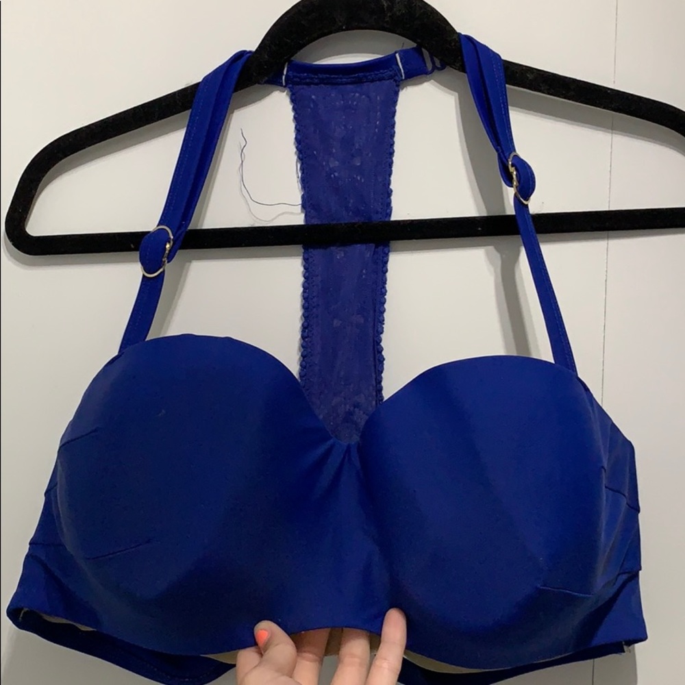 Beautiful Royal Blue Bathing Suit Top 42DD